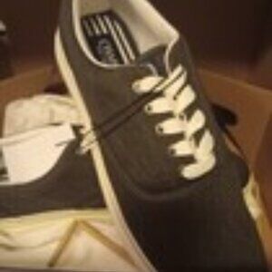 Canvas Mens CHAPS LACE UP SHOES. SZ.  13 M.         NEW